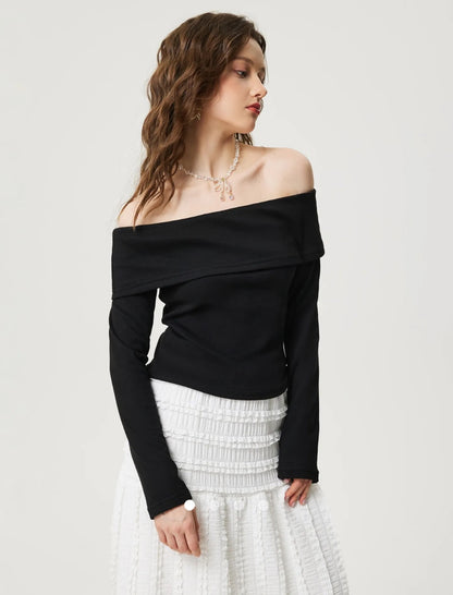 Off Shoulder Top // Black