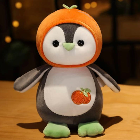 Baby Penguin Soft Toy // Orange