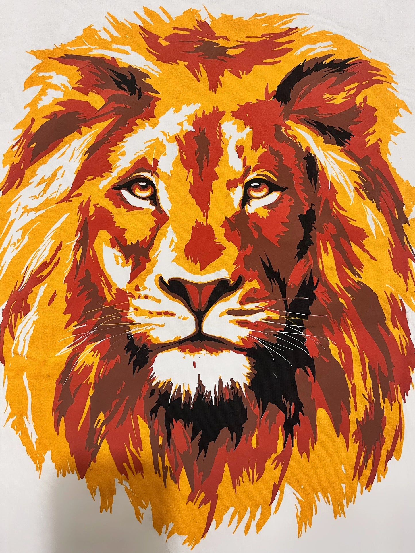 MAJESTIC LION // Puff Print - Heavy Weight 240 GSM