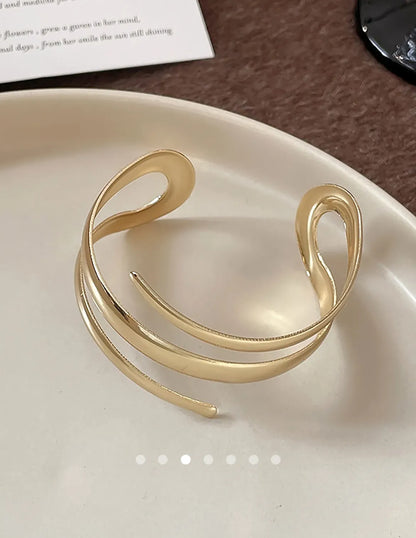 Bracelet & Ring Set (2pc) // Gold