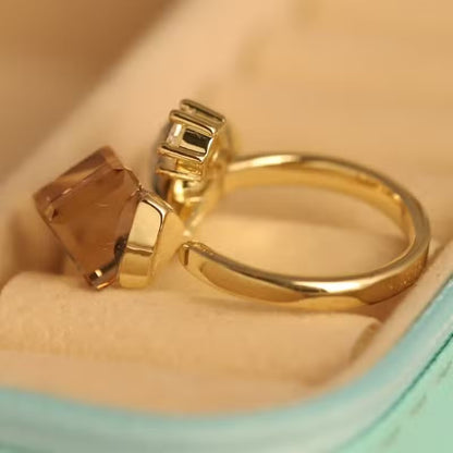 Chunky Ring 011 (Anti-Tarnish) // Gold