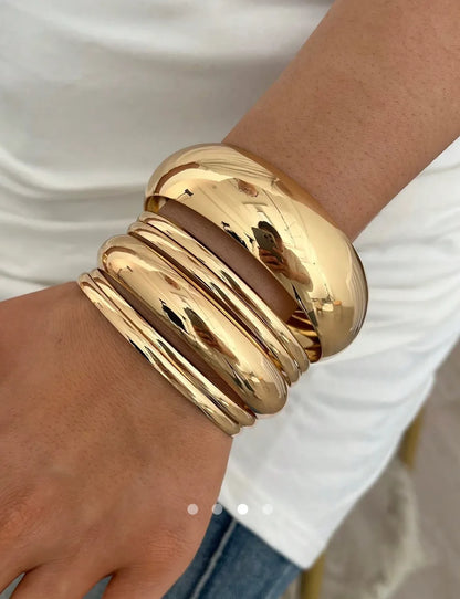 Bracelet Set 007 // Gold