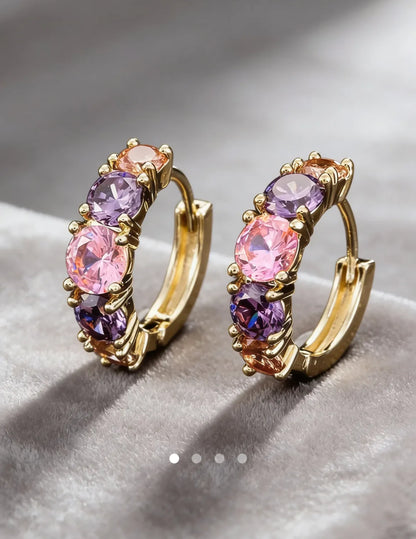 Savana Earrings 035 // Pink
