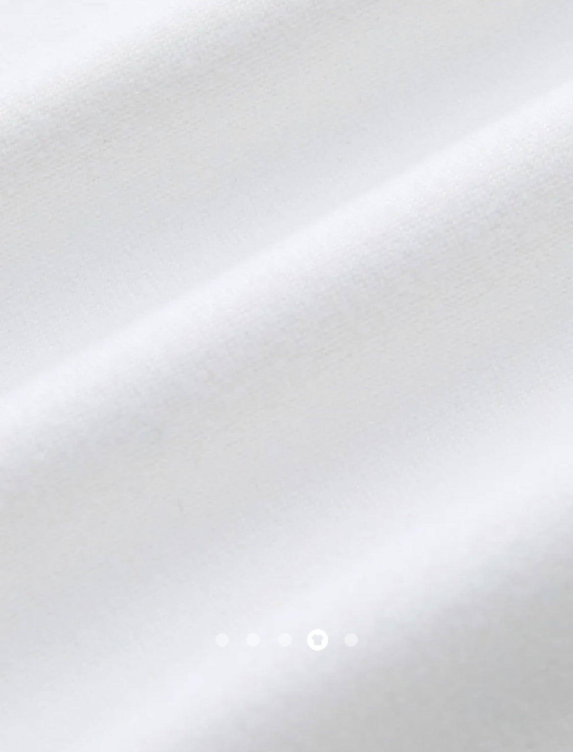 Printed Pullover T-Shirt // White