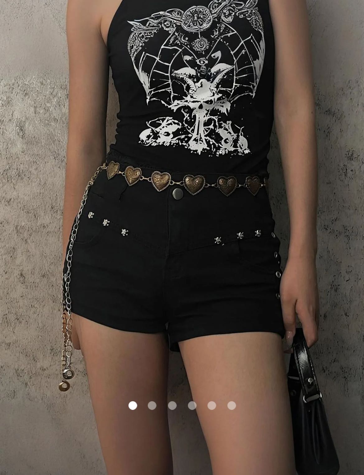 Heart Waist Chain Belt 001 // Gold