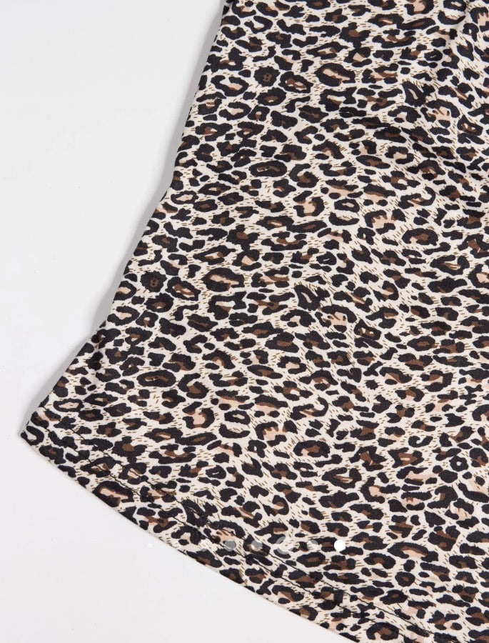 Leopard Tank Top // Brown