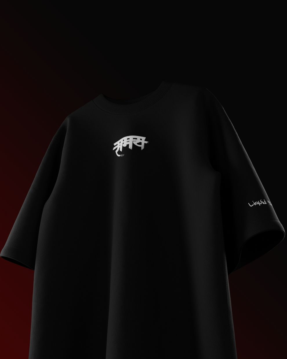 Samay Oversized T-Shirt // Black