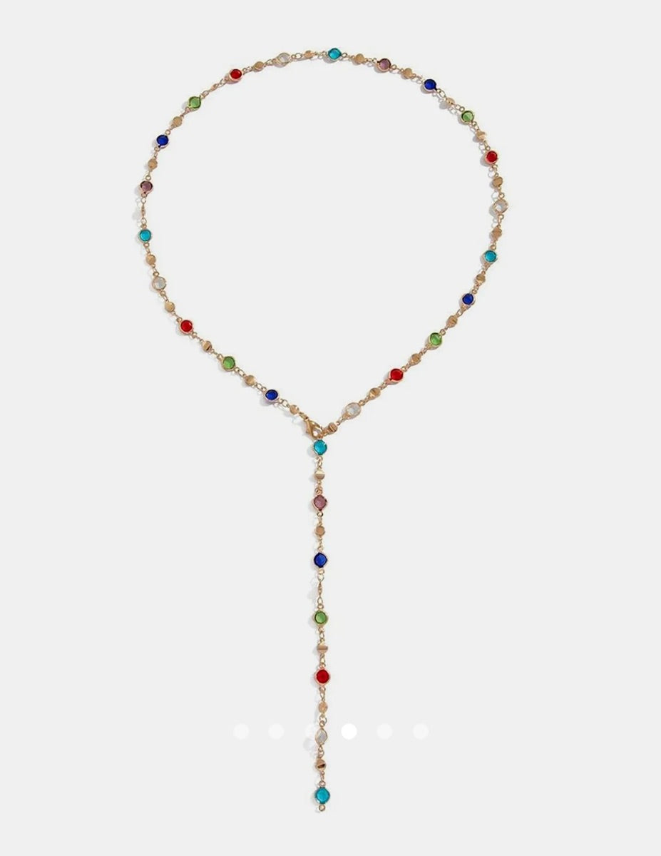 Rhinestone Necklace // 017