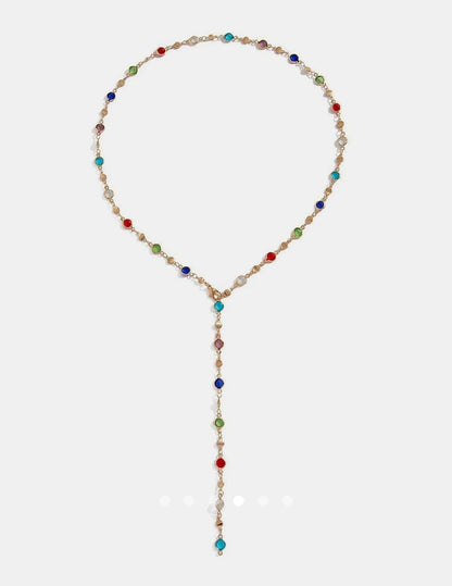 Rhinestone Necklace // 017