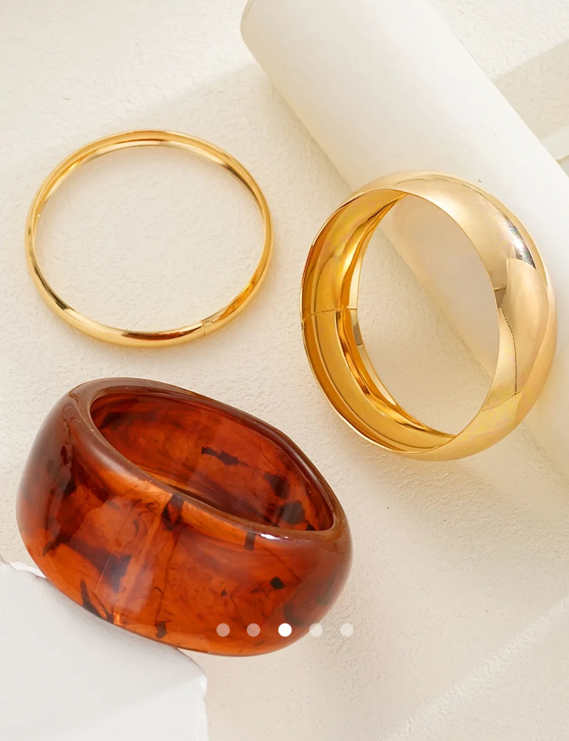 Bracelet Set 008 // Gold