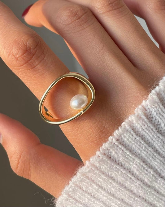 Chunky Ring 013 (Anti-Tarnish) // Gold