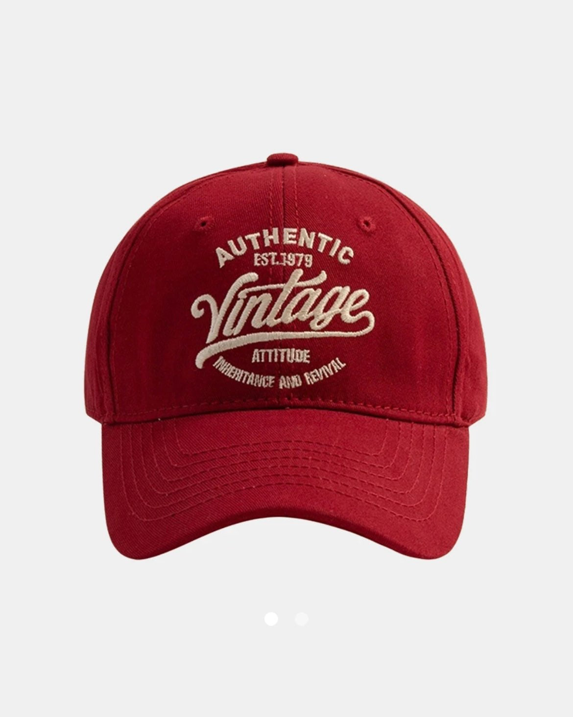 Baseball Cap // Red