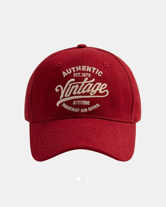 Baseball Cap // Red