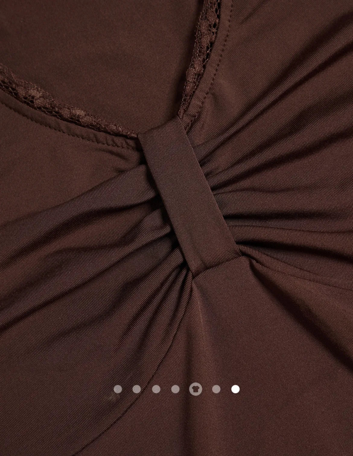 Gathered Top // Brown