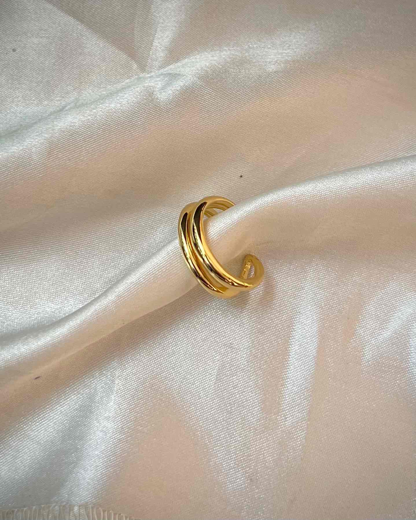 Chunky Ring 008 (Anti-Tarnish) // Gold