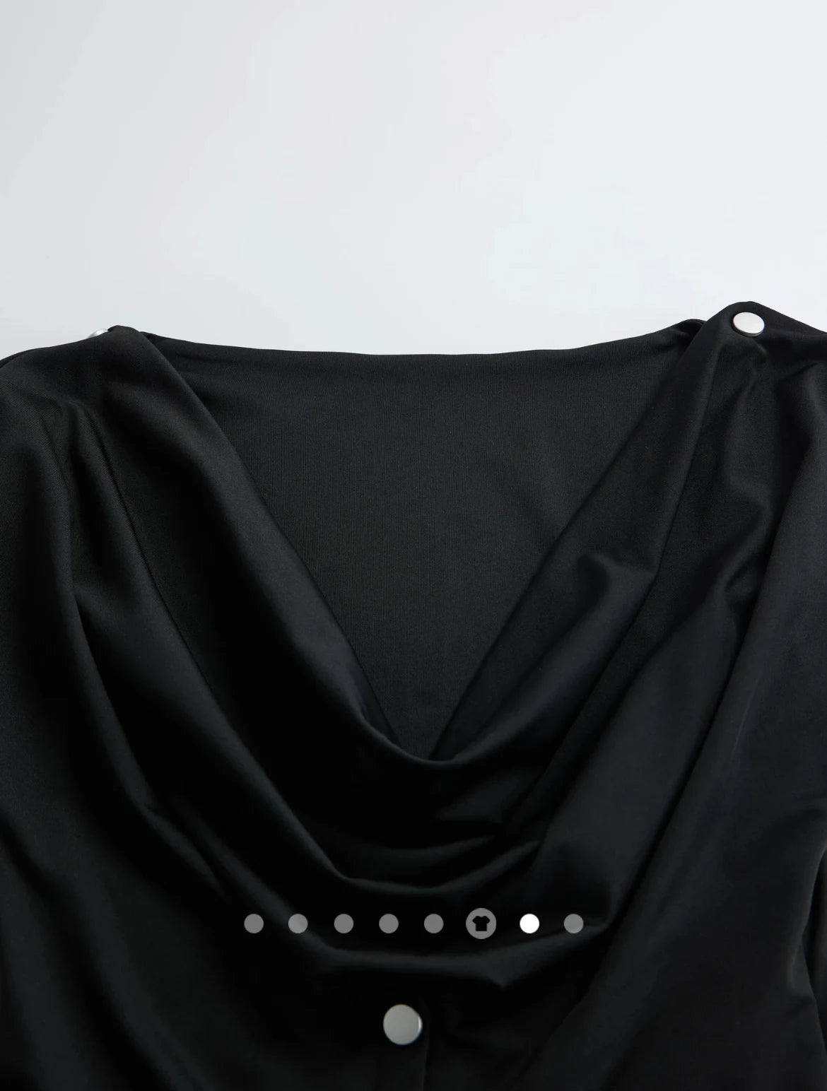 Buttoned Top // Black