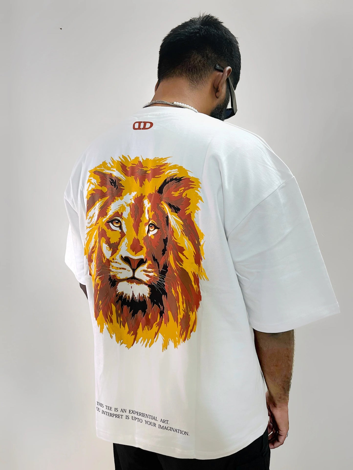 MAJESTIC LION // Puff Print - Heavy Weight 240 GSM