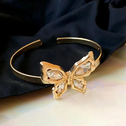 Butterfly Arm Cuff // Gold