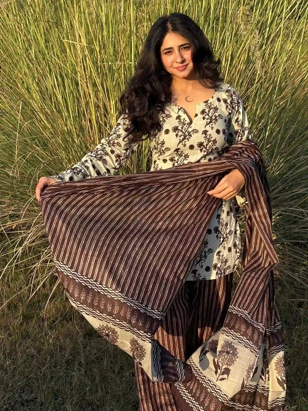 Zohra // 3pc Farshi Set (100% Cotton)