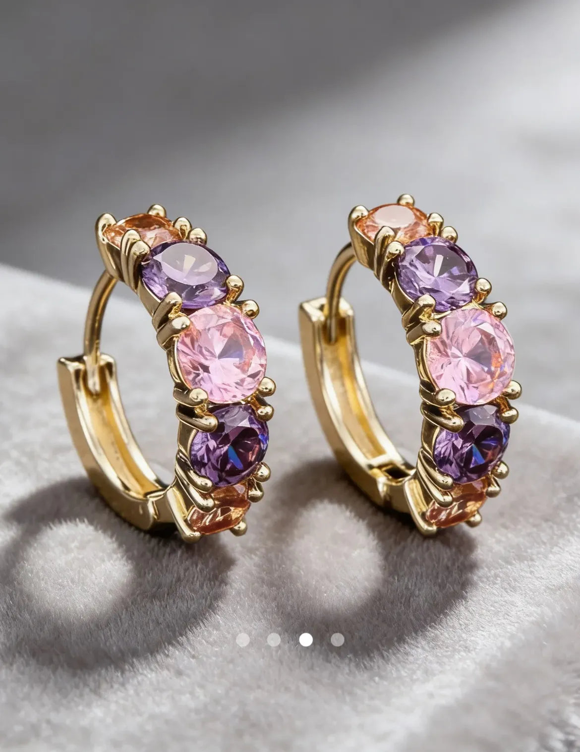 Savana Earrings 035 // Pink