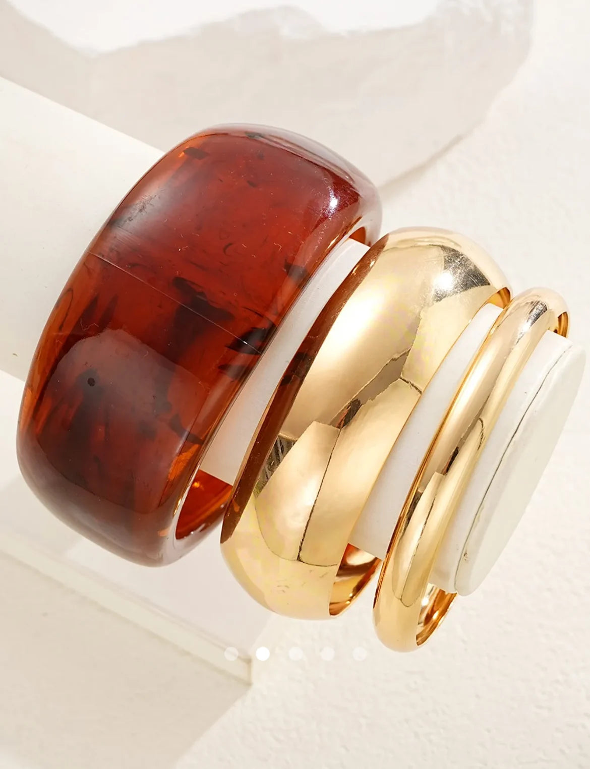Bracelet Set 008 // Gold