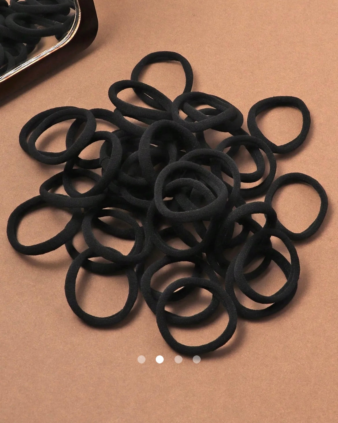 10pc Hair Tie // Black