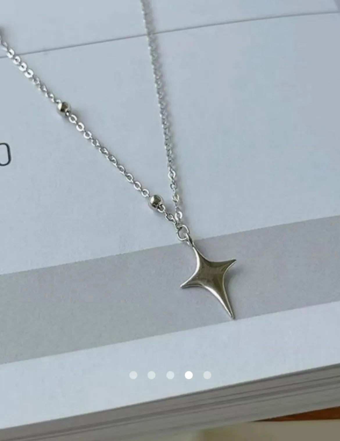 Star Necklace 024 // Silver