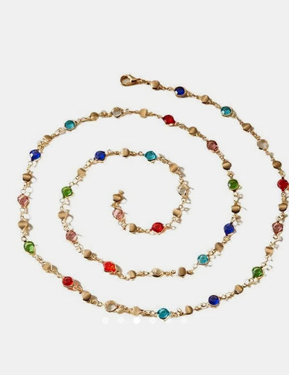 Rhinestone Necklace // 017