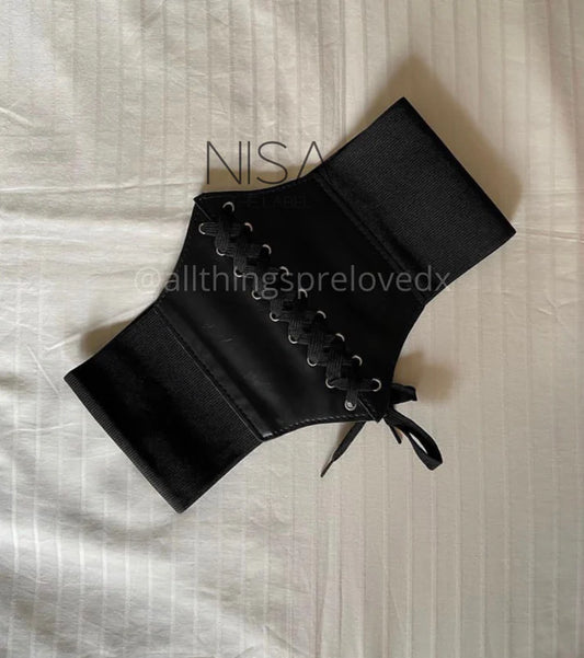 Underbust Corset Belt // Black
