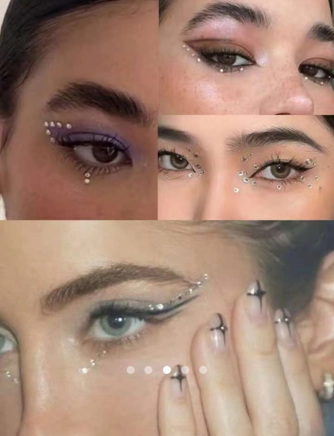 Rhinestone Face Jewellery // 1 Sheet