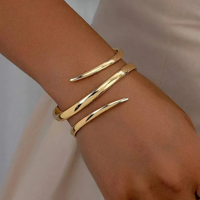 Bracelet & Ring Set (2pc) // Gold