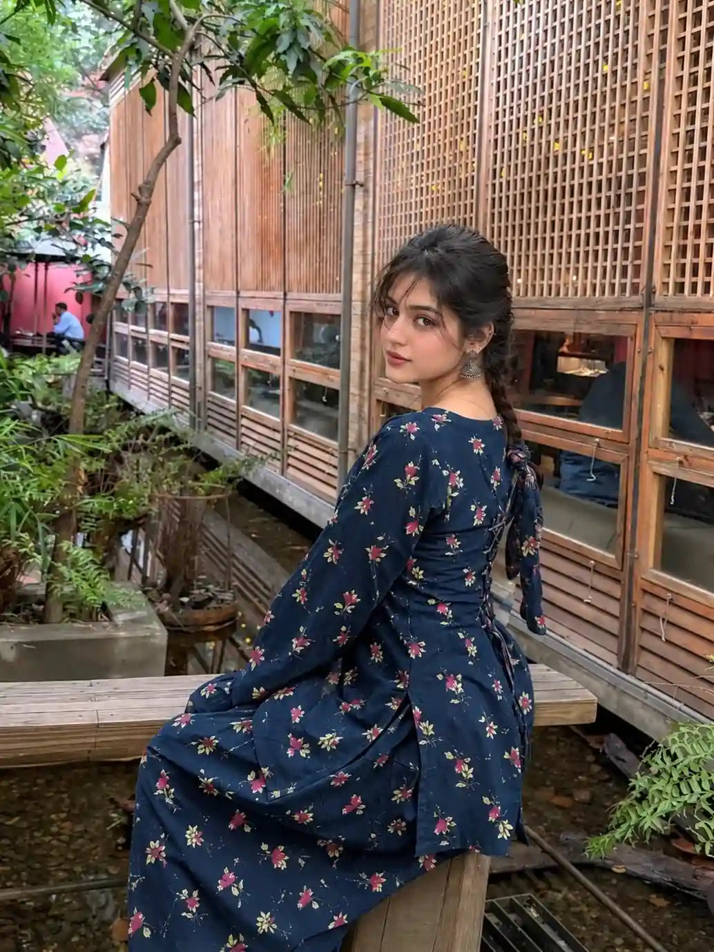 Midnight Gul // 2pc Farshi Set (100% Cotton)
