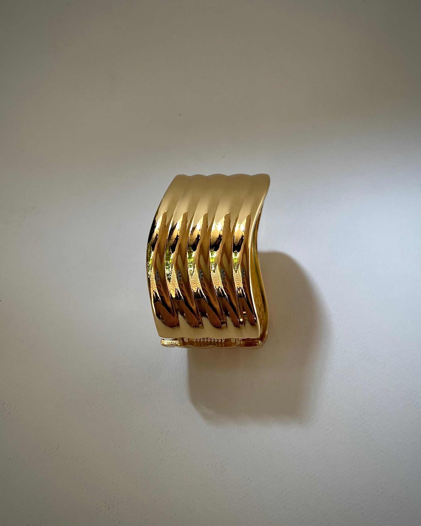 Chunky Bangle (Anti Tarnish) 014 // Gold