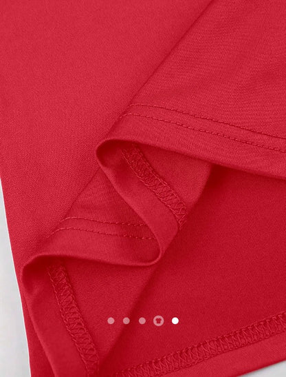 Pullover Tee 002 // Red