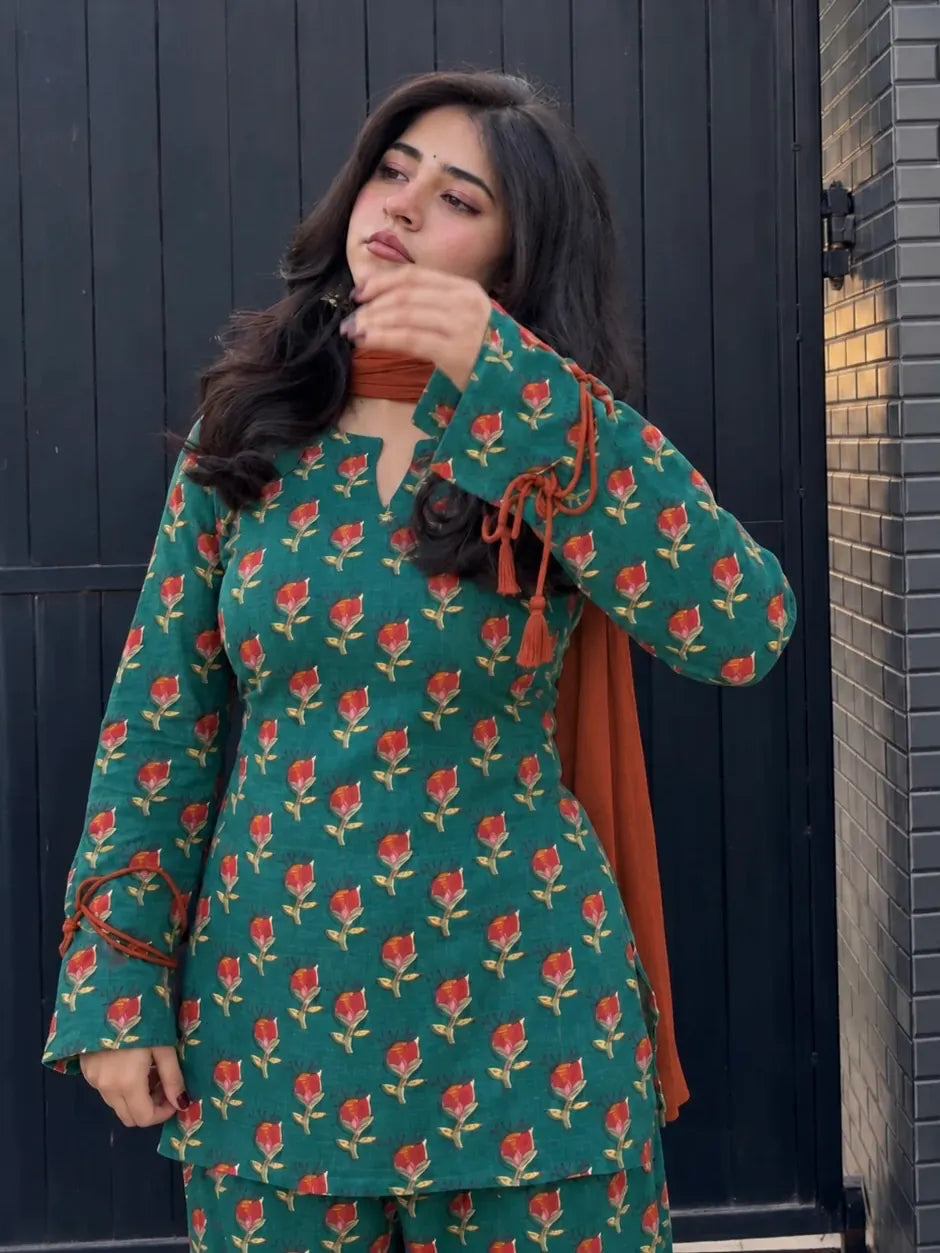 Inayat // 3pc Farshi Set (100% Cotton)