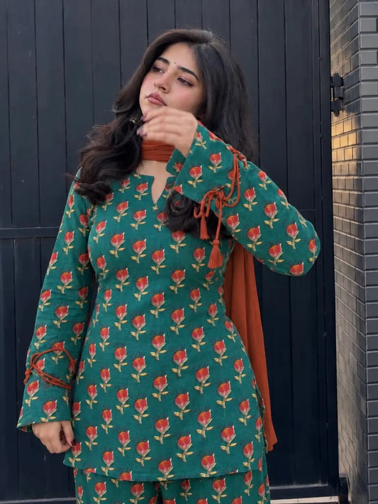 Inayat // 3pc Farshi Set (100% Cotton)
