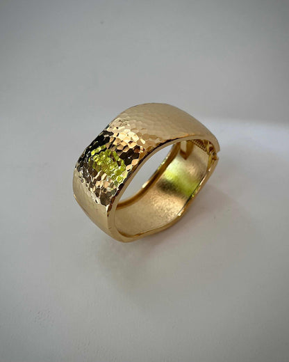 Chunky Bangle (Anti Tarnish) 011 // Gold