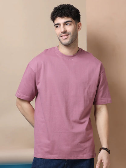 DUSTY PINK Oversized Tshirt // 100% Cotton - 240 GSM