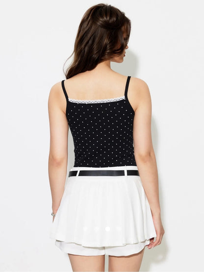 Polka Dots Top 001 // Black