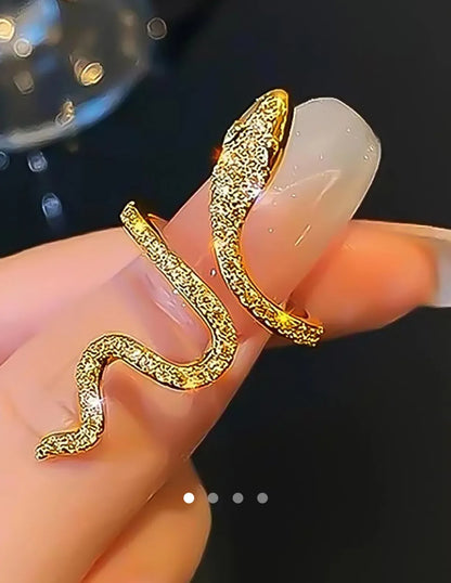 Snake Ring 019 // Gold
