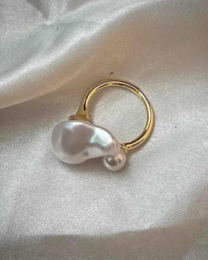 Chunky Ring 012 (Anti-Tarnish) // Gold