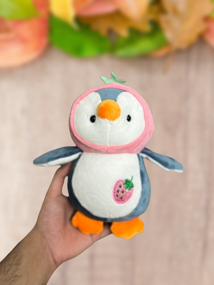 Baby Penguin Soft Toy // Pink