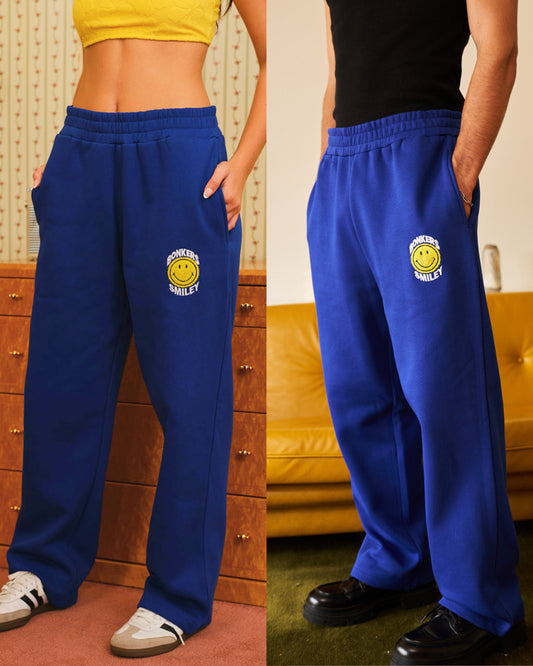 BONKERS X SMILEY // Straight Fit Sweatpants