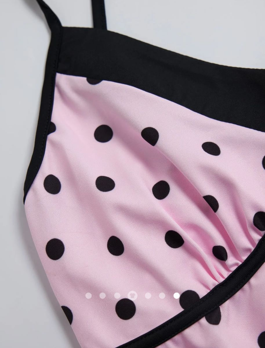 Bow Cami Top // Pink