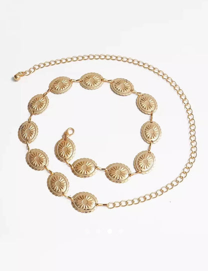 Waist Chain Belt // Gold