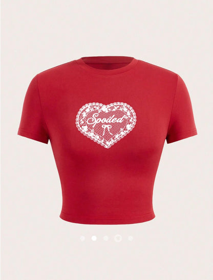 Pullover Tee 002 // Red