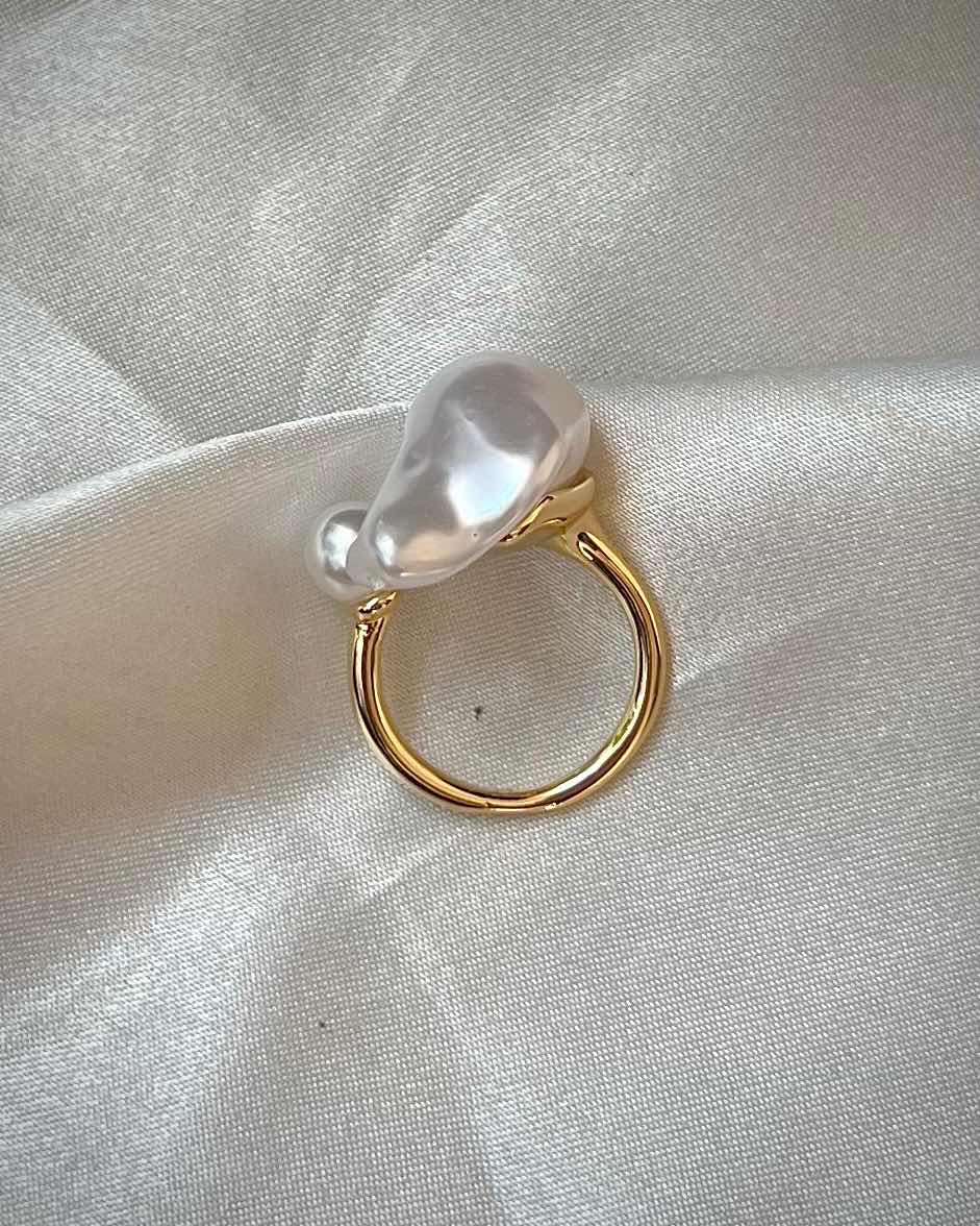 Chunky Ring 012 (Anti-Tarnish) // Gold