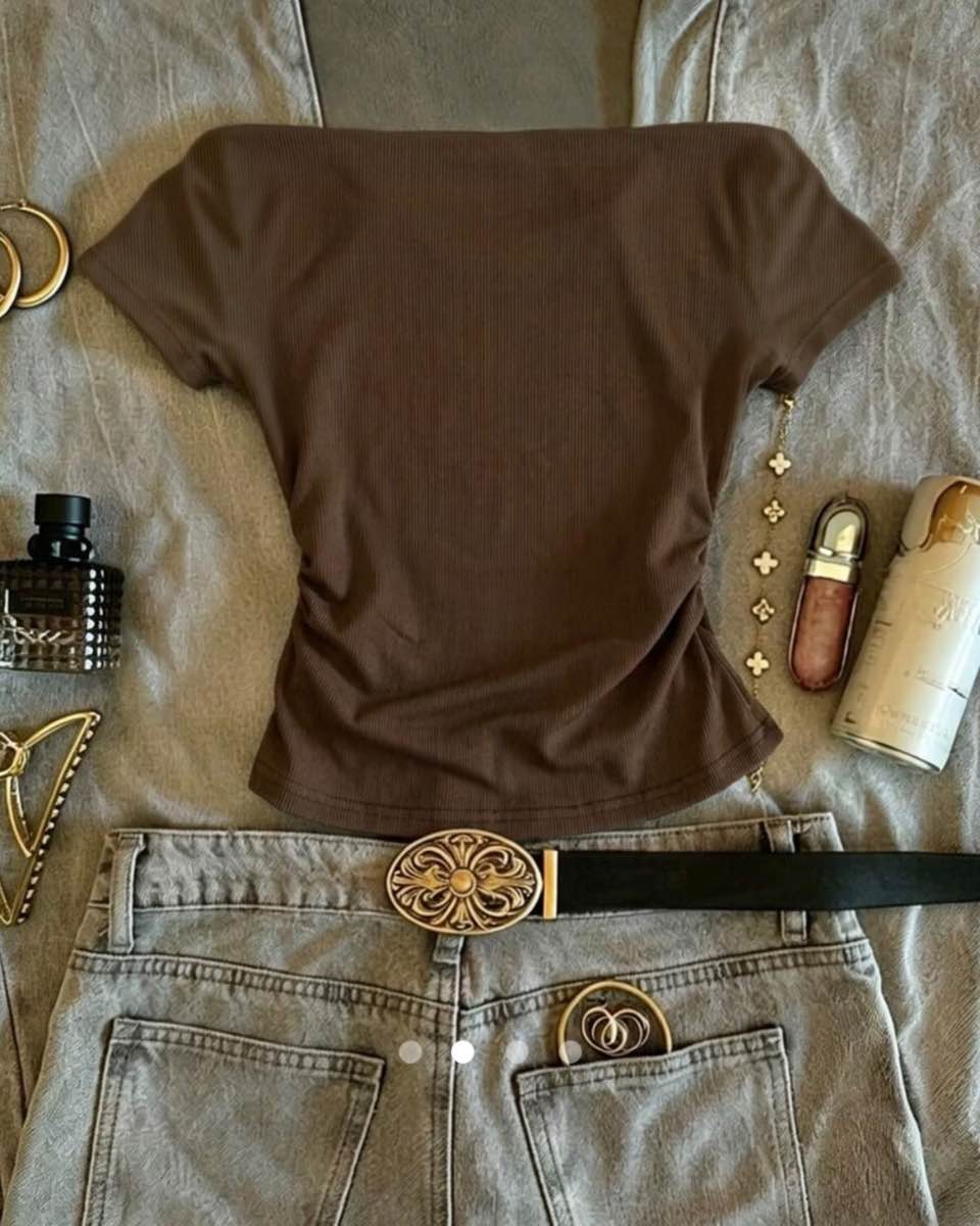 Pullover T-Shirt 002 // Brown