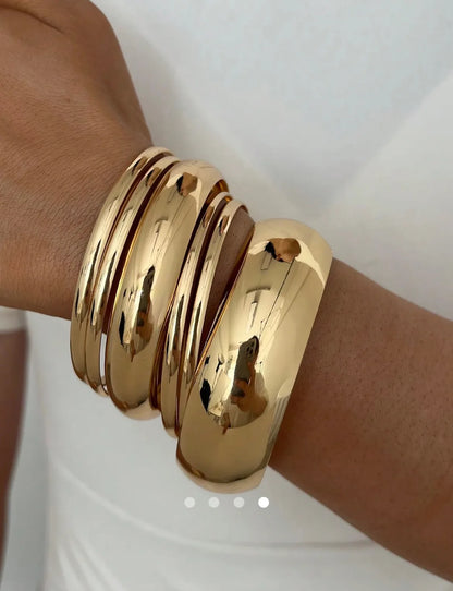 Bracelet Set 007 // Gold