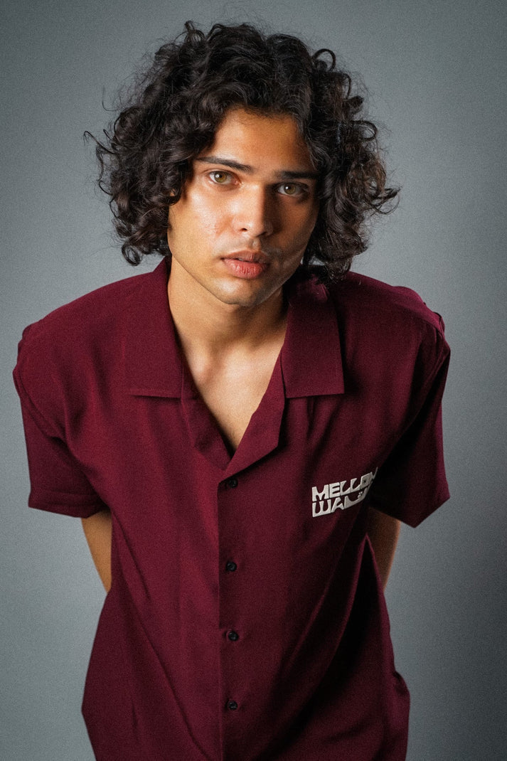 Mellon Shirt // Maroon